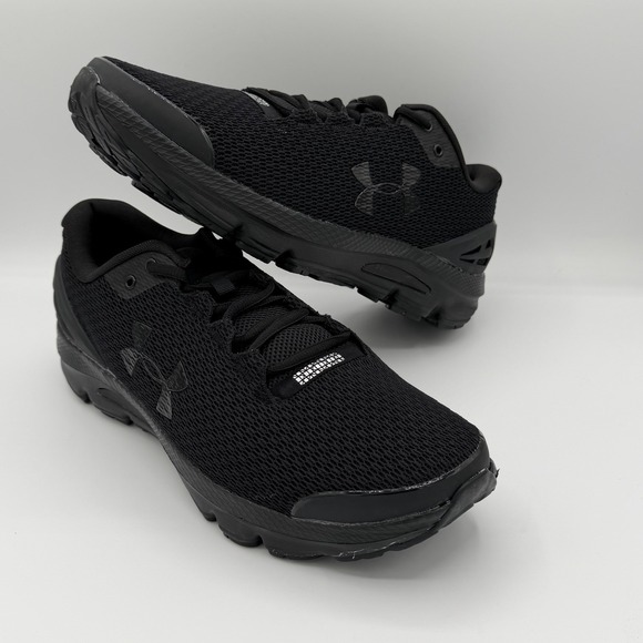Under Armour Men's UA Charged Gemini Running Shoes 3026501 002 Black NIB Size 12